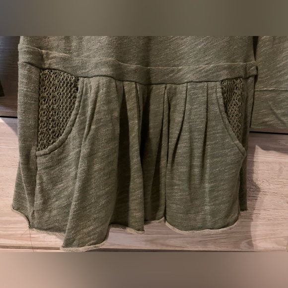 Free People Dress with Pockets; Dark Green - Picture 4 of 4